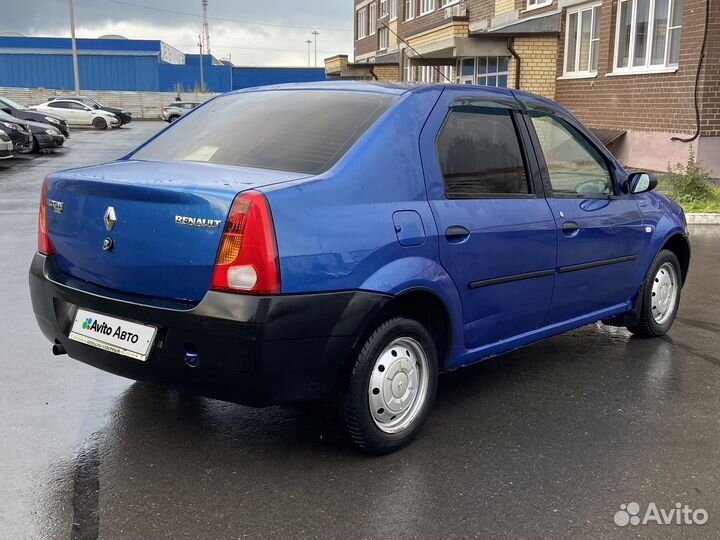 Renault Logan 1.4 МТ, 2007, 206 000 км