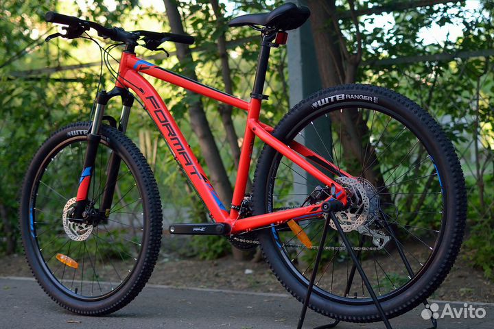Велосипед горный Format 1414 d-27,5 2x8 (2021) M к