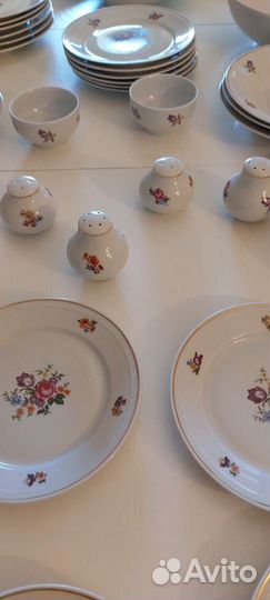 Столовый Саксонский фарфор Freiberger Porzellan