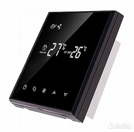 Терморегулятор для теплого пола WarmLife (черный)