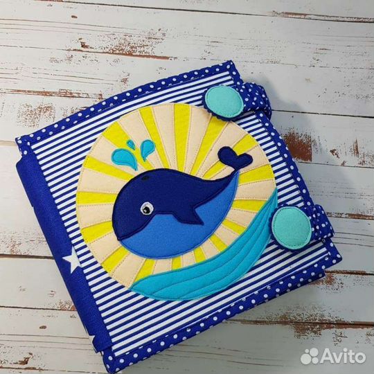 Развивающая книжка из фетра