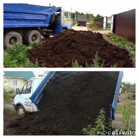 Чернозём, Навоз перепревший крс, Земля, Грунт