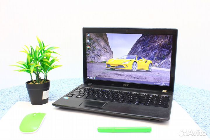 Классный ноутбук Acer на intel core i3