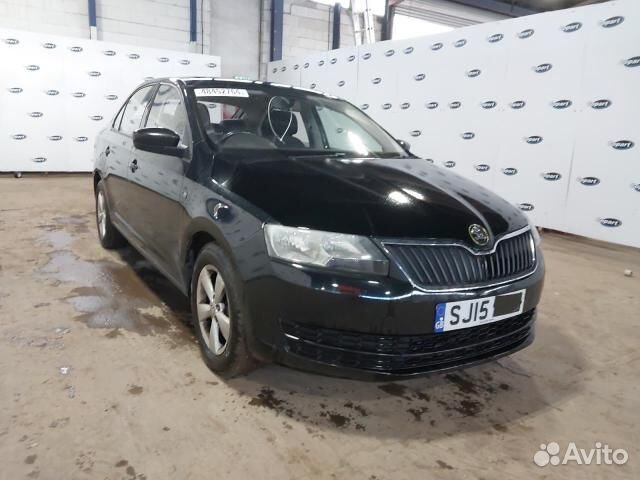 Бампер задний skoda rapid 2015