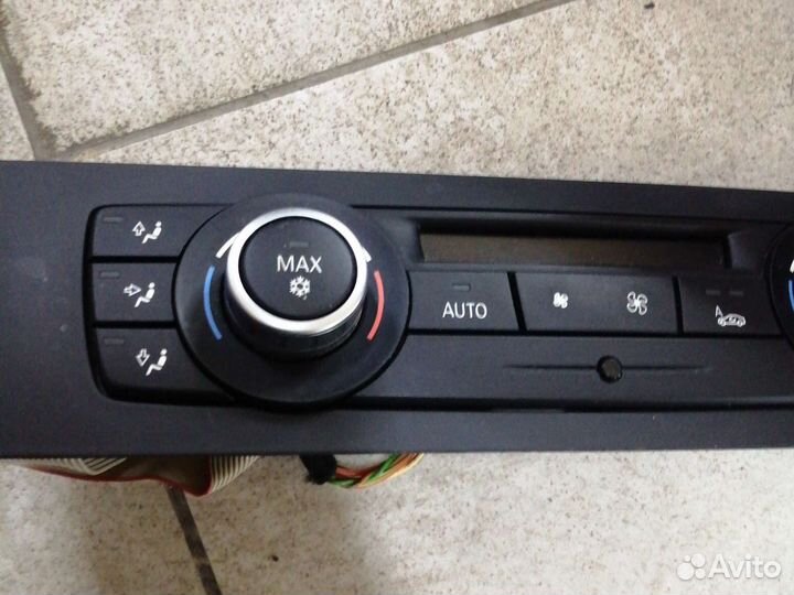 Блок управлением климатом на BMW X1 E84
