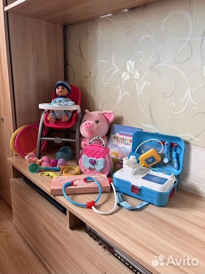 Игрушки детские для девочки пакетом