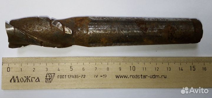 Фреза Концевая d 25х50 к/х Z3 км3 Р6М5 (черновая)