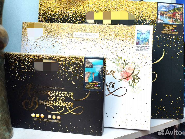 Алмазная мозаика набор новая разные морская тема