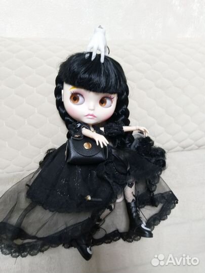 Кукла Блайз Уэнсдэй Аддамс.Новая