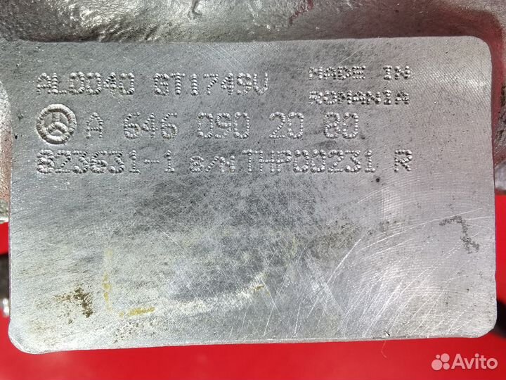 Турбина Мерседес Спринтер Классик W909 и/или W906