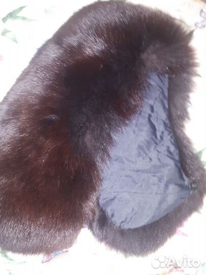 Меховой воротник песец