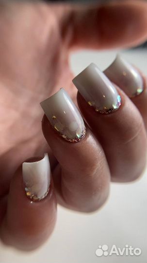 Маникюр с покрытием (снятие входит)