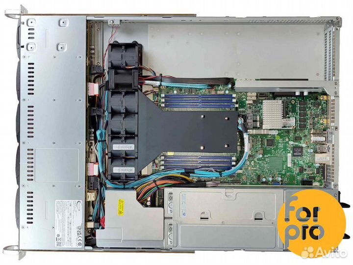 Сервер Supermicro 116 10SFF 3106Br 96GB