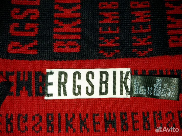 Шарф bikkembergs италия новый