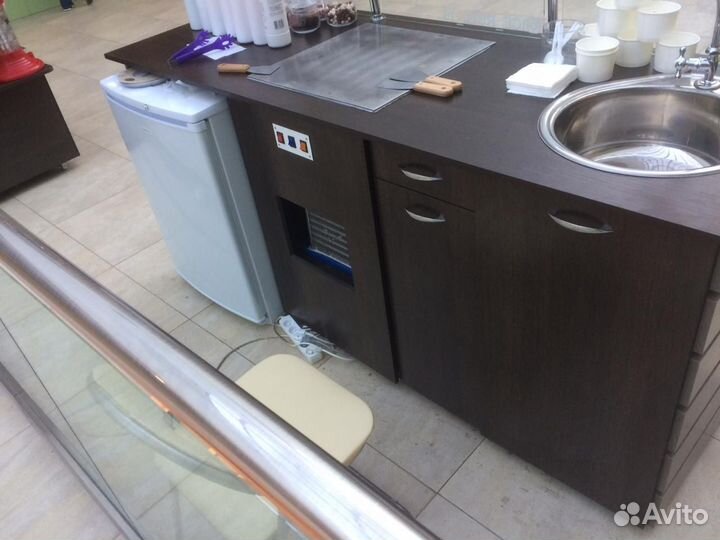 Жареное ролл мороженое