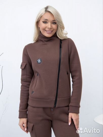 Спортивный костюм женский теплый новый