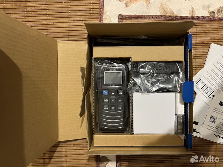 Icom IC-M37E VHF Marine Transceiver