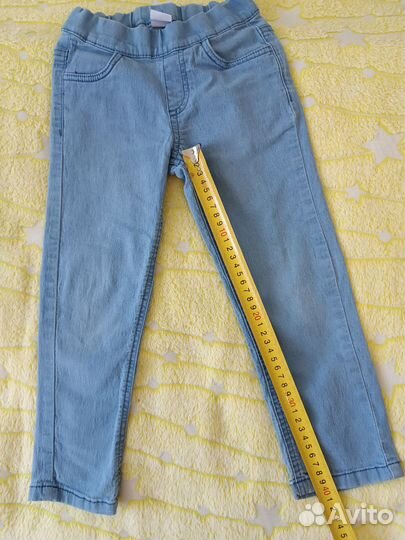 Джинсы для девочки 104