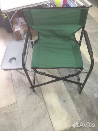 Кресло складное с боковым столиком