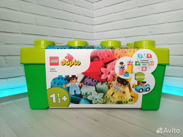 Новый Lego duplo 10913 Classic, 65 деталей, 1,5+