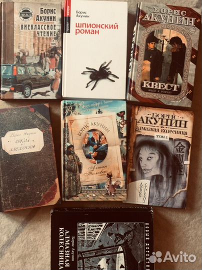 Книги Акунин Борис