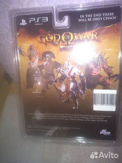 God Of War фигурка DC Unlimited Series 1 почти нет