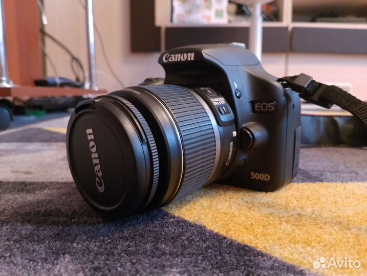 Зеркальный фотоаппарат canon EOS 500d + 55-250 mm