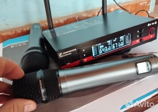 Микрофоны Sennheiser 2ш EW100 G3 Pro Вокал Germany