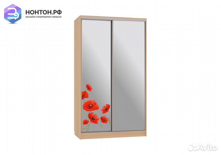 Шкаф-купе Рио 4-600 маки дуб сонома