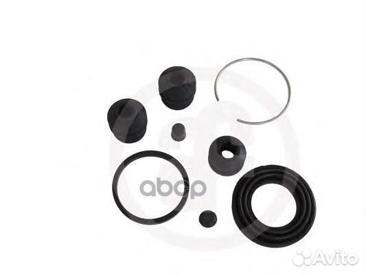 Ремкомплект дисковых тормозных колодок зад