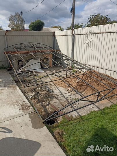 Навесы для автомобиля бу