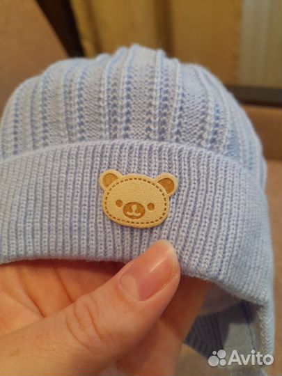 Шапочка для малыша весна