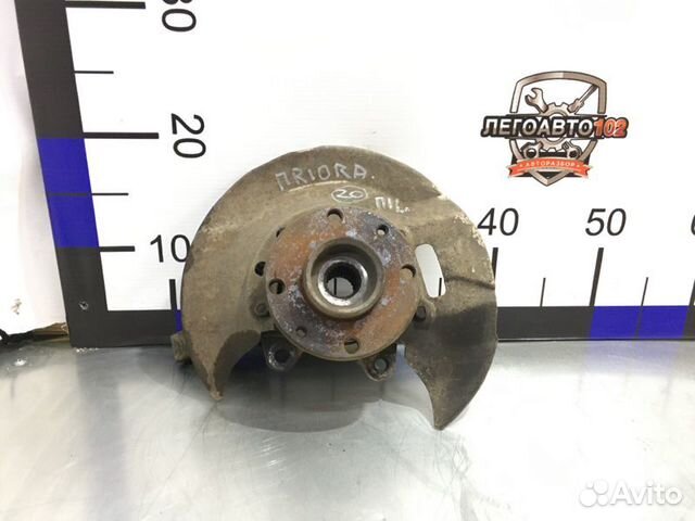 Кулак поворотный ступица в сборе передний левый