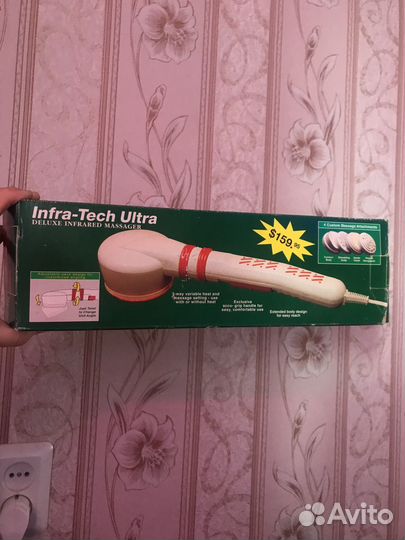 Вибро массажер infra tech ultra