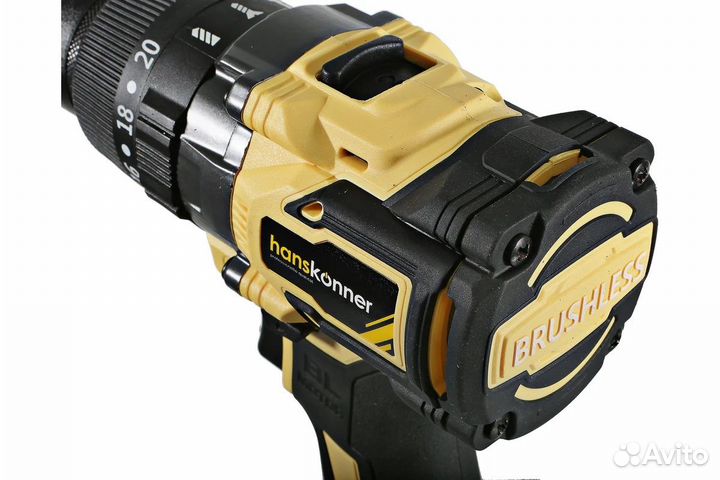 Шуруповерт hanskonner HCD18165BLI