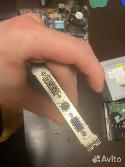 Материнская плата, процессор и видео карта