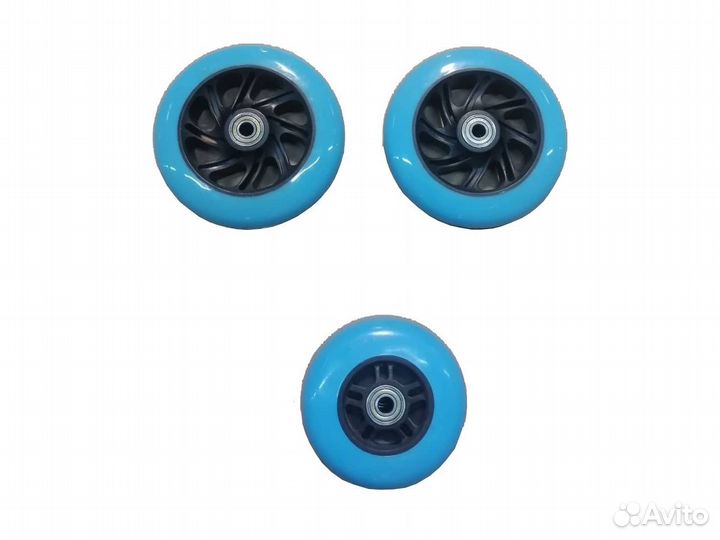 Набор колес для самоката Ridex 3D Robin, 120/90 мм