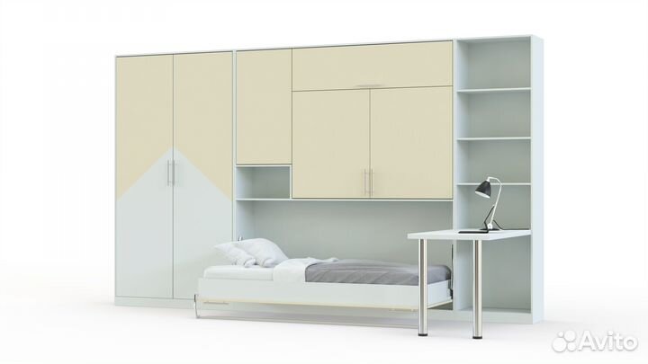 Шкаф кровать трансформер со столом