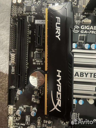 Набор fx 6300 16гб озу и мат.плата