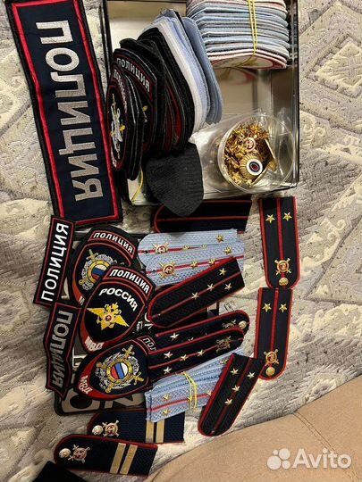 Погоны шивроны полиция