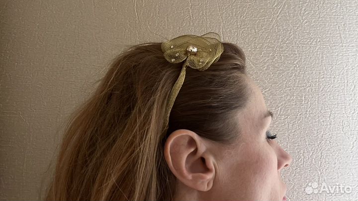Ободок для волос новый Evita Peroni с коробкой