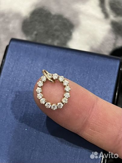 Золотая подвеска