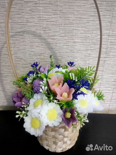 Мыло ручной работы букеты