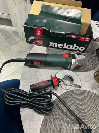 Угловая шлифмашина Metabo WE 15-125 Quick 60044800