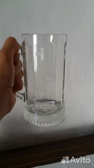 Пивные бокалы новые