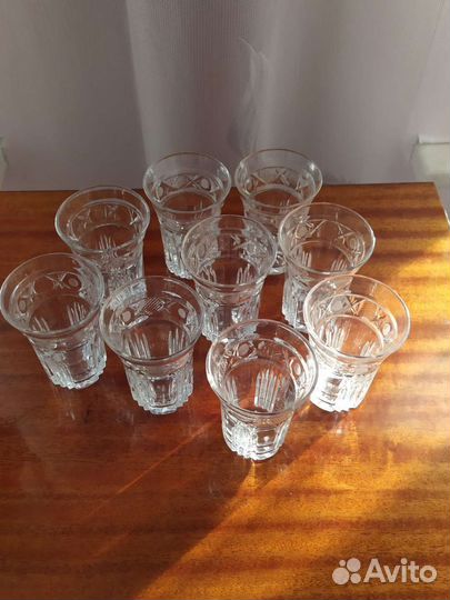 Стопки хрусталь СССР