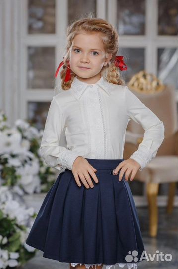 Блузки школьные Маленькая Леди Дювали