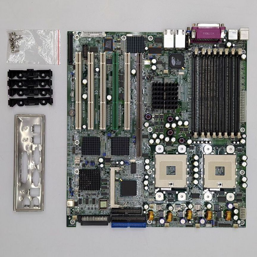 [P4DP8-G2] Материнская Плата P4dp8-G2, Supermicro, Socket 603