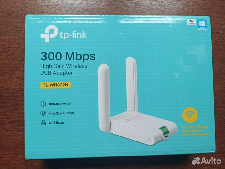 Wi-Fi адаптер TP-link TL-WN822N