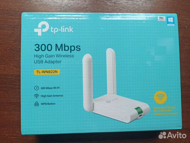 Wi-Fi адаптер TP-link TL-WN822N объявление продам